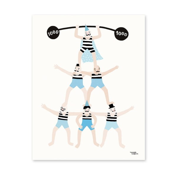 Plakat Michelle Carlslund Acrobats, 30x40 cm