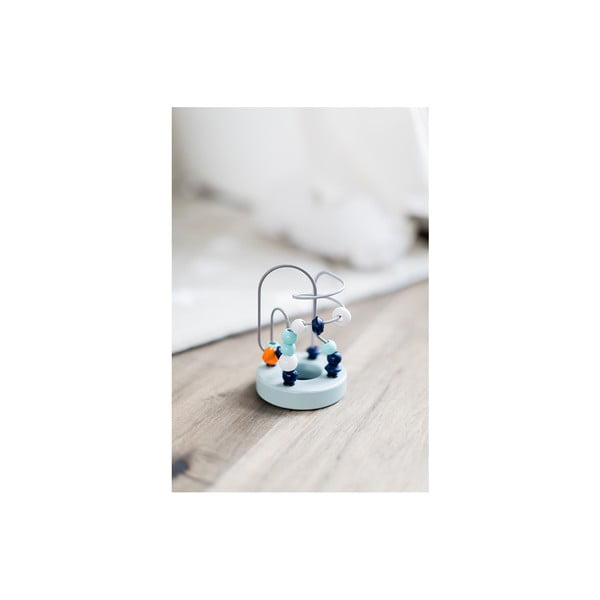 Przekładanka z drewnianymi koralikami Kindsgut Mandarine-image-4