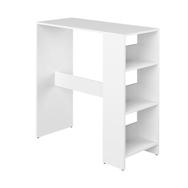 Biały stolik barowy 94x40 cm Gavarnie – TemaHome -image-2