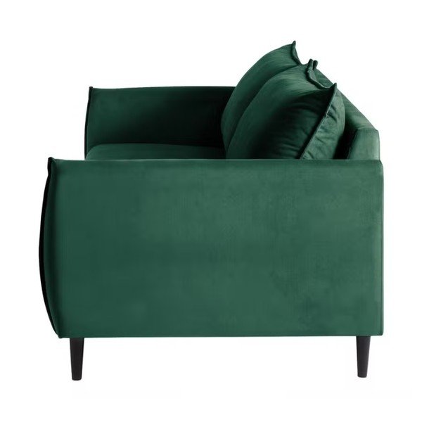 Ciemnozielona aksamitna sofa 203 cm Juli – Ropez-image-3