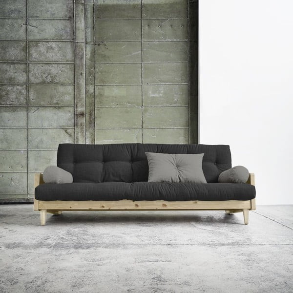 Sofa rozkładana Karup Indie Natural/Dark Grey/Granite Grey-image-2