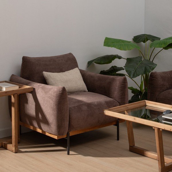 Brązowy fotel Marron – Ixia-image-4