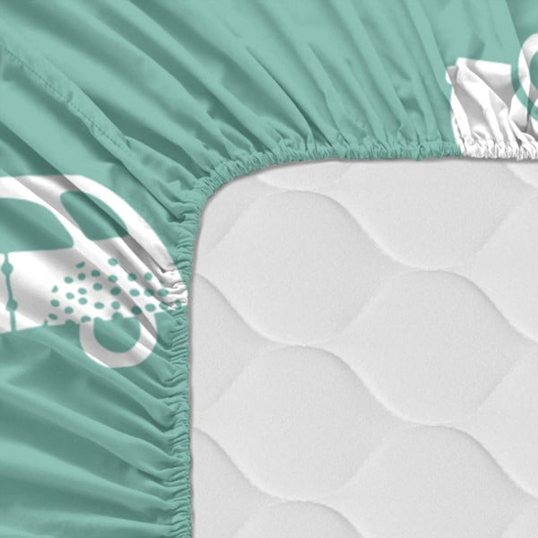 Dziecięce bawełniane prześcieradło Moshi Moshi Holidays, 70x140 cm-image-3