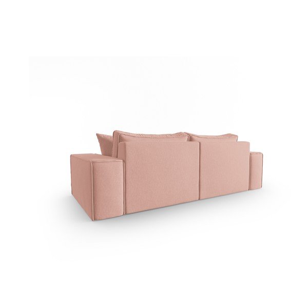 Różowa sofa 212 cm Mike – Micadoni Home-image-3
