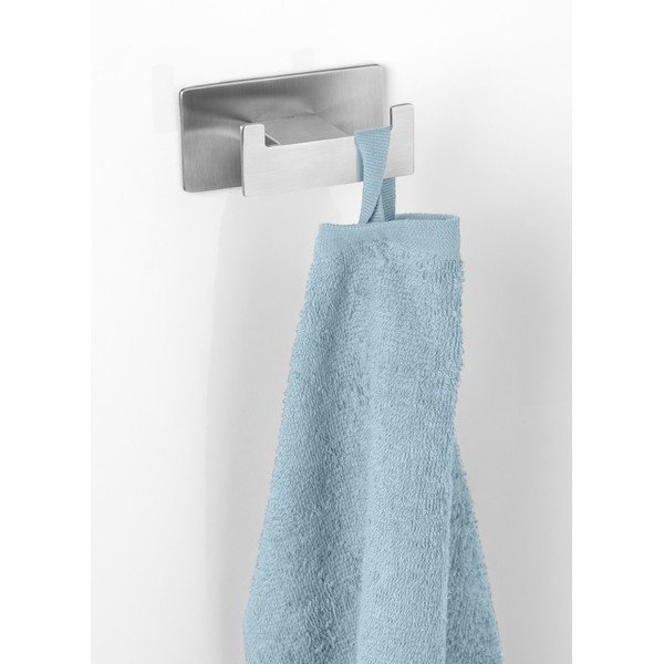 Haczyk ze stali nierdzewnej w kolorze matowego srebra bez wiercenia Genova – Wenko-image-3