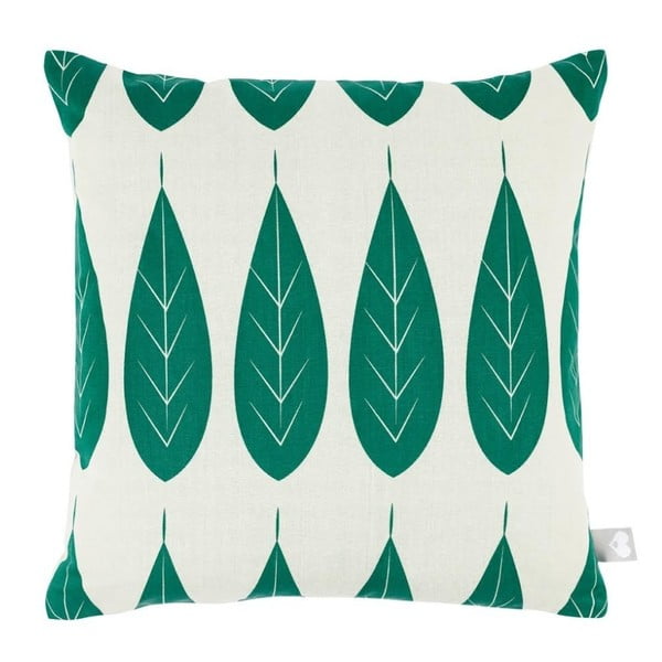 Zielono-biała dwustronna poduszka Roomblush Botanic, 45x45 cm