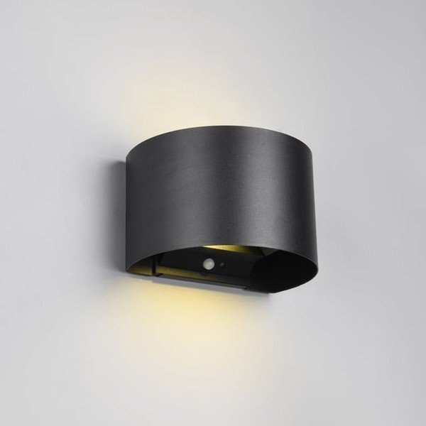 Lampa zewnętrzna ścienna LED z czujnikiem ruchu (wysokość 10 cm) Talent – Reality-image-1