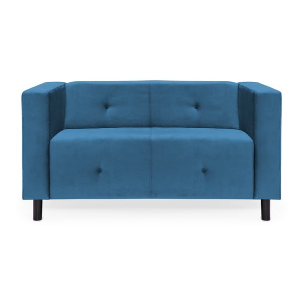 Niebieska sofa Vivonita Milo, 140 cm