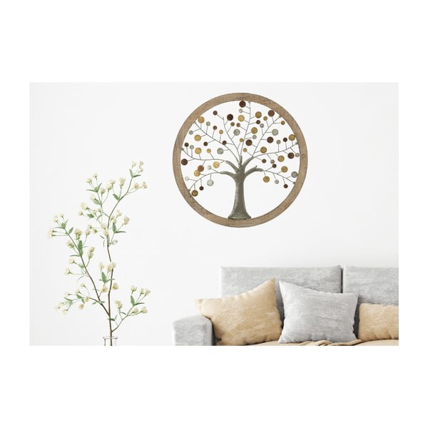 Dekoracja ścienna Mauro Ferretti Alberto, ø 61 cm-image-1