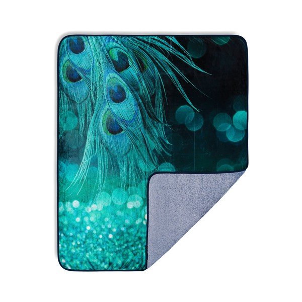 Koc HIP Peacock Green, 130x160 cm