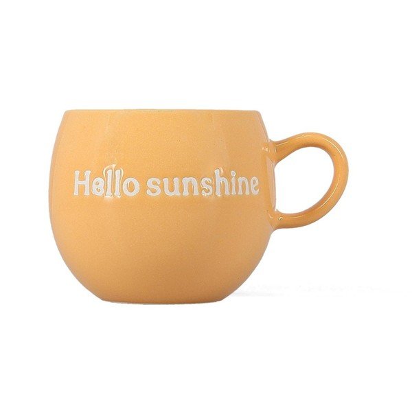 Pomarańczowy kamionkowy kubek 420 ml Muggies – Salt&Pepper