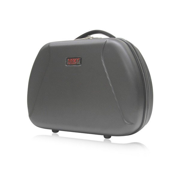 Komplet 3 szarych walizek na kółkach i kuferka na kosmetyki Hero Lanzarote-C-image-3