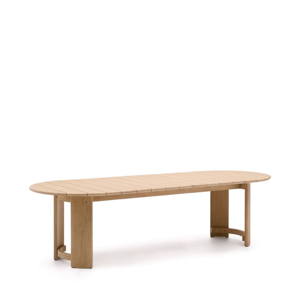 Stół z litego drewna eukaliptusowego 110x280 cm Xoriguer – Kave Home