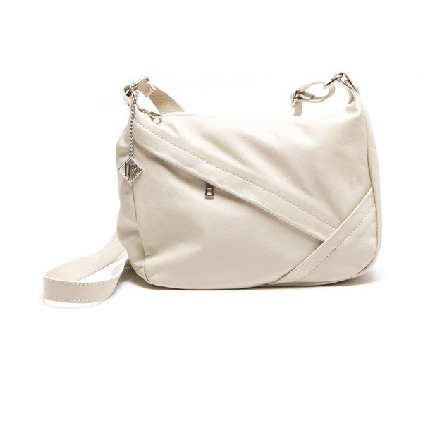 Skórzana torebka Isabella Rhea 2133 Beige