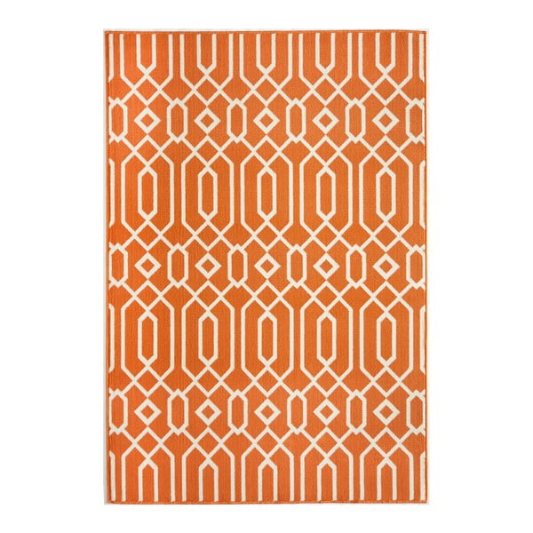 Pomarańczowy dywan Nourison Baja Talara, 170x119 cm
