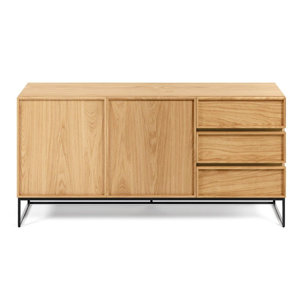 Komoda w dekorze dębu w naturalnym kolorze 160x78x42 cm Taiana – Kave Home