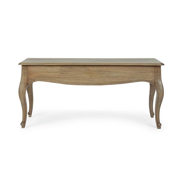 Stolik z litego drewna mango w ciemnym naturalnym kolorze 55x110 cm Domitille – Bizzotto-image-4