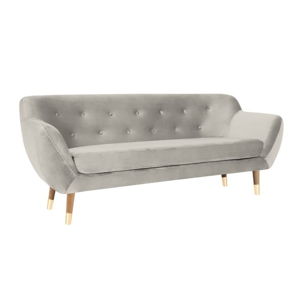Kremowa sofa 2-osobowa Mazzini Sofas Amelie-image-1