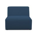 Ciemnoniebieski moduł sofy z materiału bouclé (moduł środkowy) Roxy – Scandic