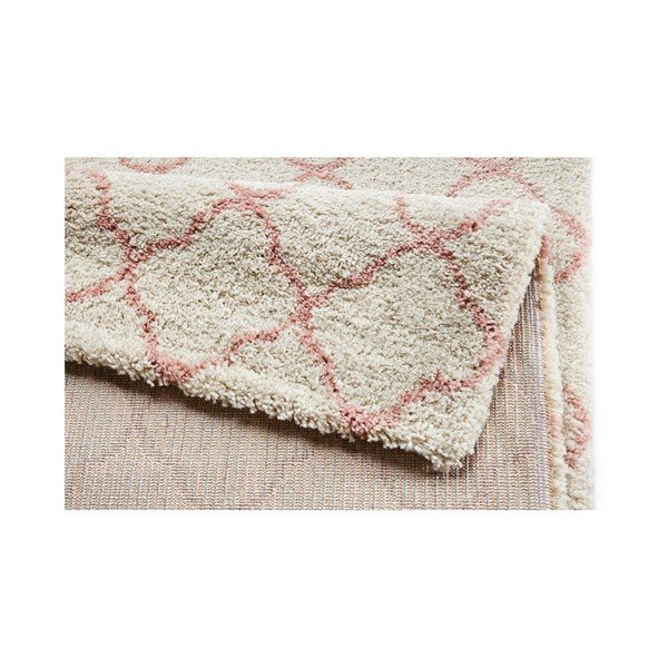 Kremowo-różowy dywan Mint Rugs Grace Creme Rose, 200x290 cm-image-1