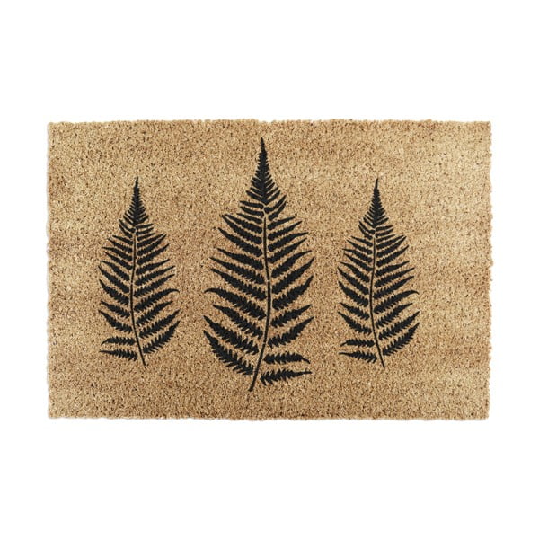 Wycieraczka z włókna kokosowego 40x60 cm Fern Leaf – Artsy Doormats