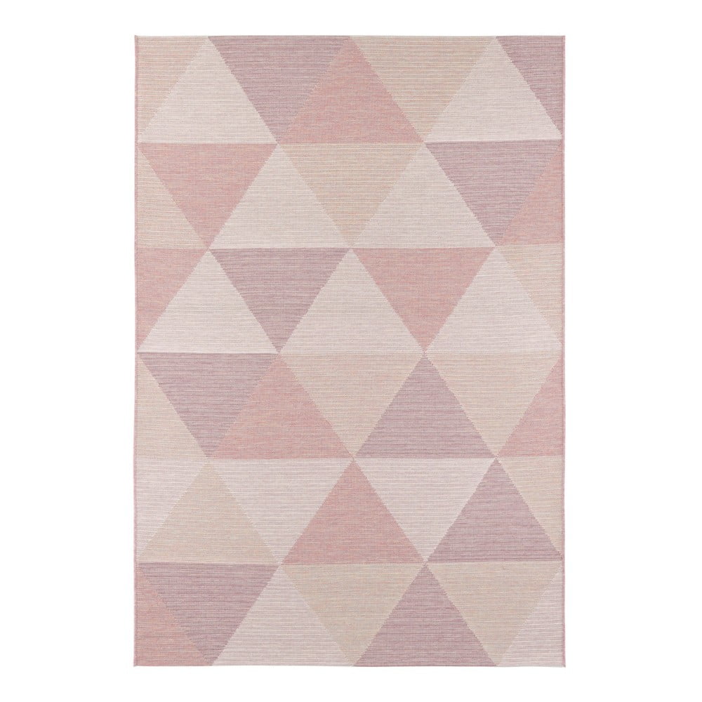 Różowy dywan odpowiedni na zewnątrz Elle Decoration Secret Sevres, 160x230 cm