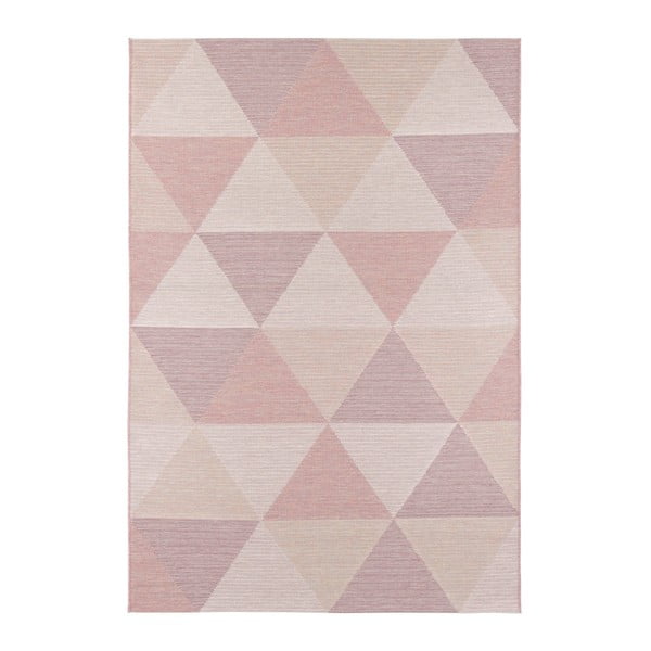 Różowy dywan odpowiedni na zewnątrz Elle Decoration Secret Sevres, 140x200 cm