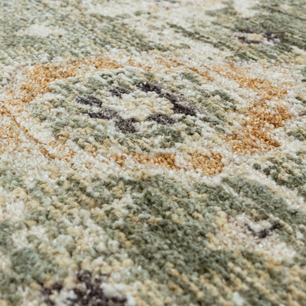 Zielony/beżowy dywan tkany ręcznie 200x300 cm Heriz Ornate – Asiatic Carpets-image-3