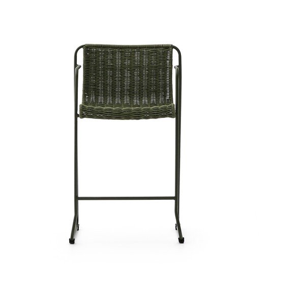 Zielony metalowy hoker ogrodowy Maurina – Kave Home-image-2