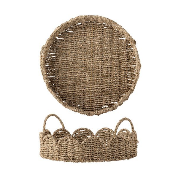Taca do serwowania z trawy morskiej ø 35 cm Brea – Bloomingville-image-2