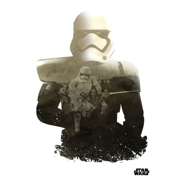 Plakat z blachy Resistance vs First Order - Trooper