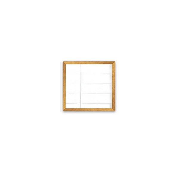 Zestaw 3 luster ściennych w ramach w kolorze złota Oyo Concept Setayna, 24x24 cm