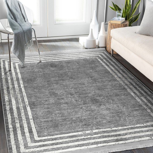 Szary dywan 80x150 cm – Mila Home-image-1