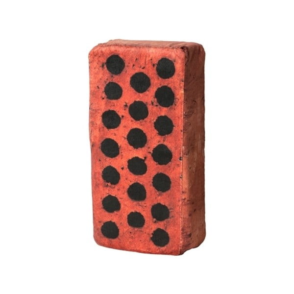 Poduszka w kształcie cegły Just Mustard Brick