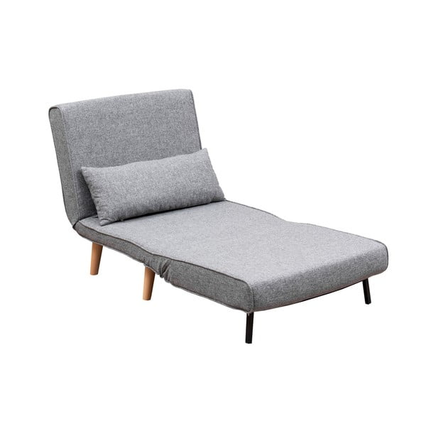 Jasnoszary rozkładany fotel Folde – Artie-image-3