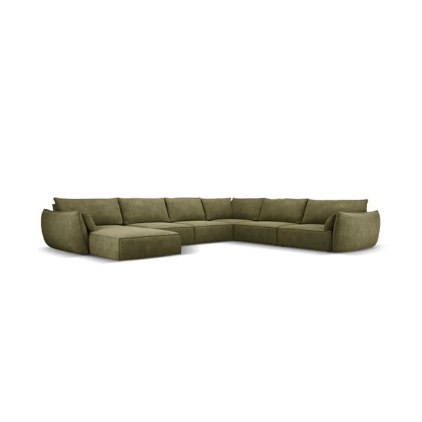 Zielony narożnik (prawostronny) Vanda – Mazzini Sofas-image-2