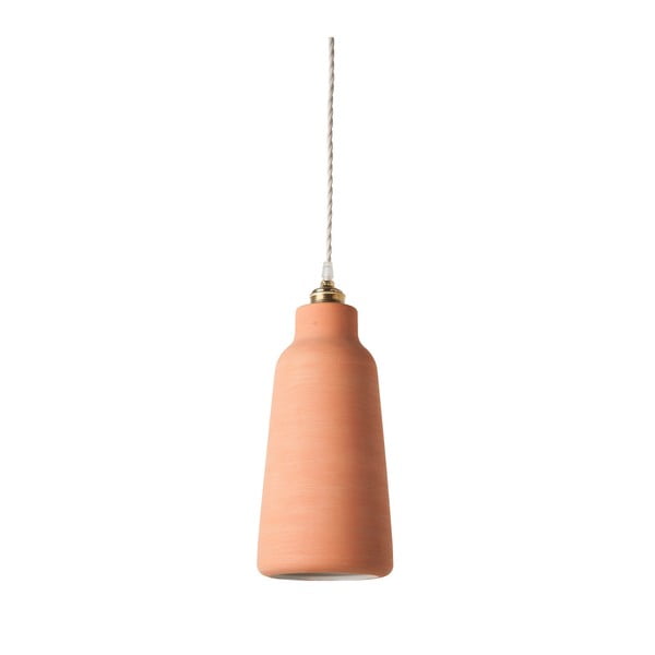 Jasnopomarańczowa ceramiczna lampa wisząca Creative Lightings Prestige