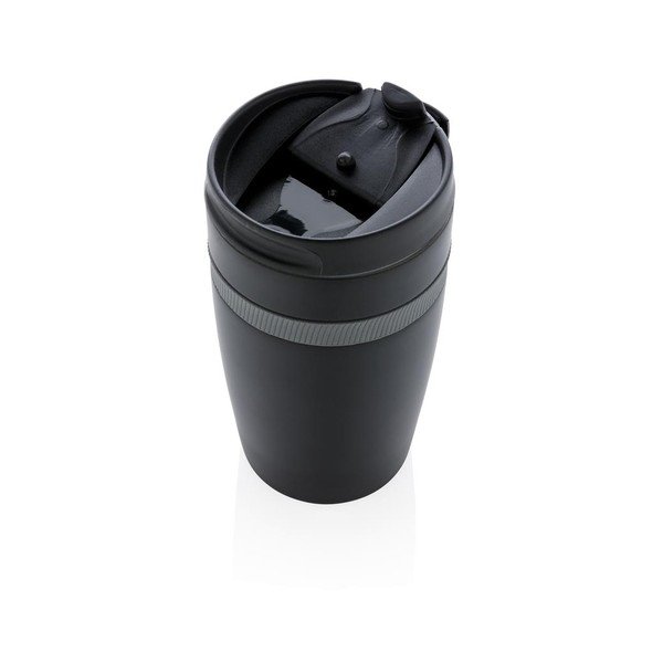 Czarny kubek termiczny XD Design Sierra, 280 ml