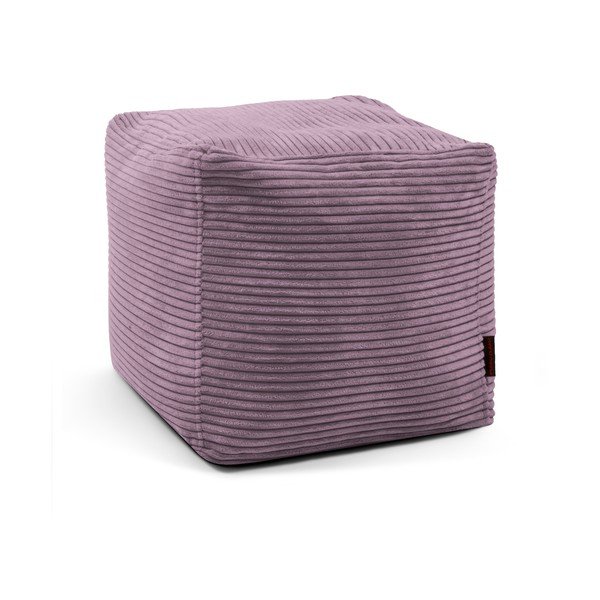 Fioletowy sztruksowy worek do siedzenia Up! MooG – SLOWDOWN