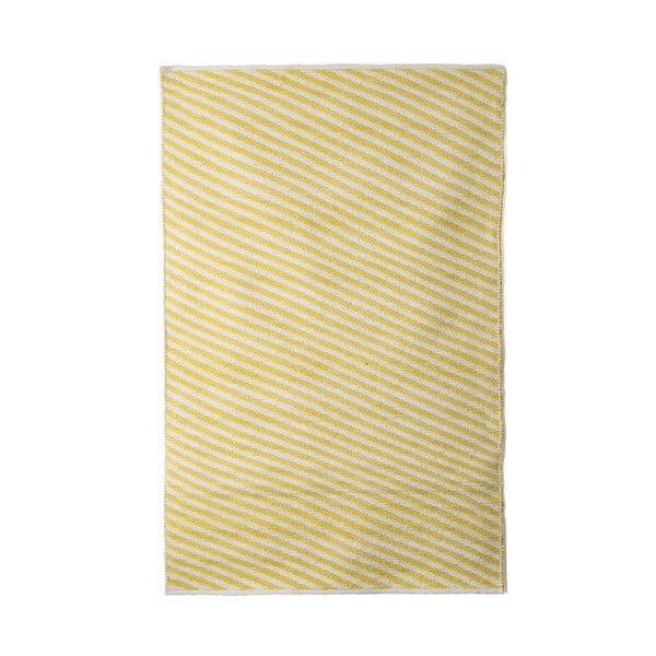 Żółty dywan TJ Serra Diagonal, 140x200 cm