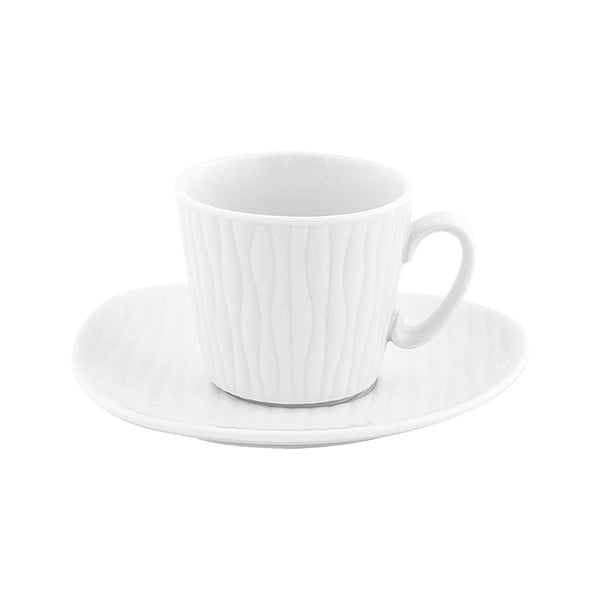 Białe porcelanowe filiżanki zestaw 6 szt. na espresso 30 ml Ylang – Villa Altachiara