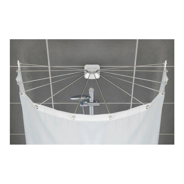 Okrągły uchwyt na zasłonę prysznicową Wenko Shower Umbrella-image-1