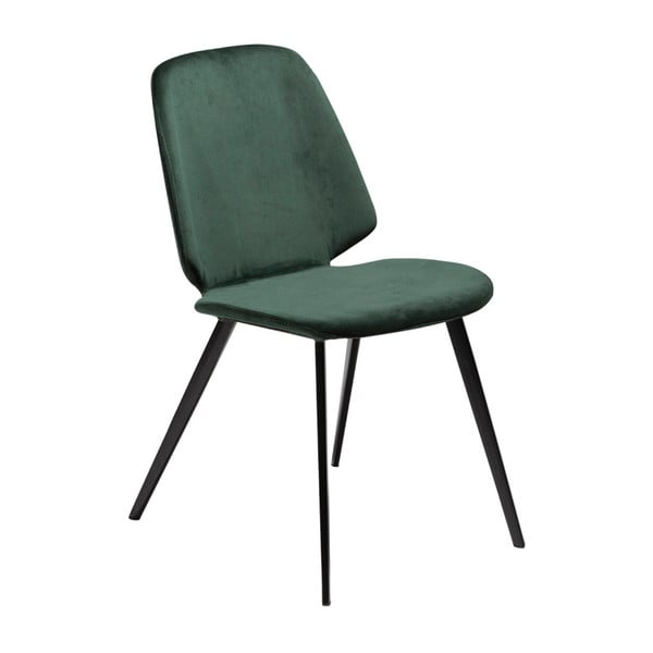 Ciemnozielone krzesło DAN–FORM Denmark Swing Velvet