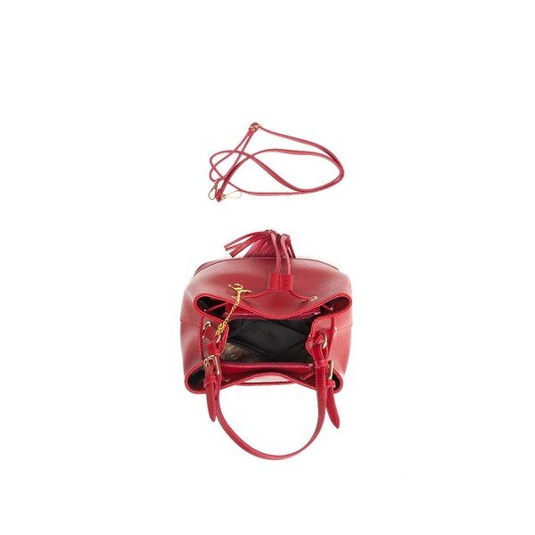 Skórzana torebka Renata Corsi 430 Rosso-image-3