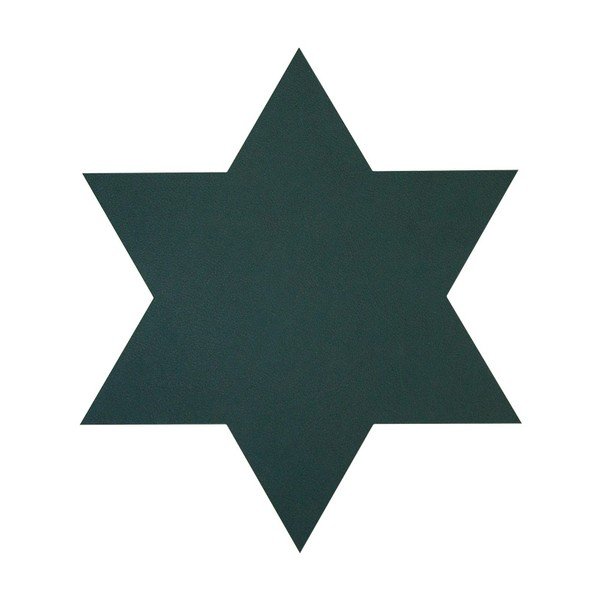 Mata stołowa ze skóry ekologicznej 34,5x34,5 cm Star Nupo – LIND DNA
