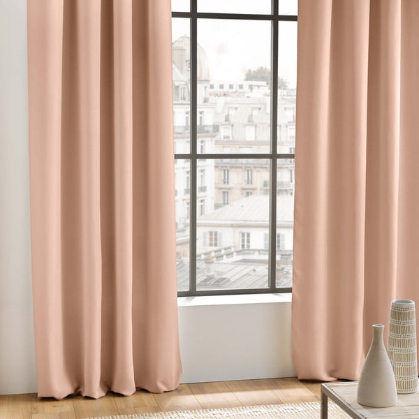 Różowa zasłona zaciemniająca 135x280 cm Occult – douceur d'intérieur-image-2