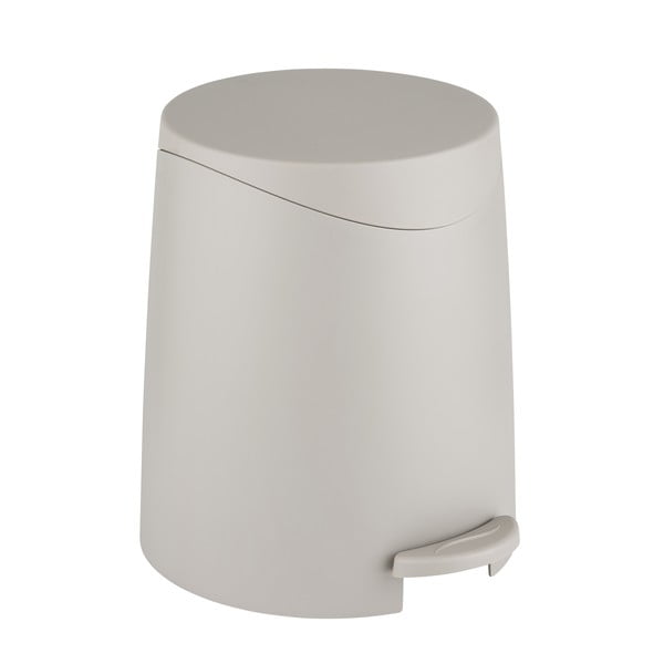 Szarobrązowy plastikowy kosz na śmieci z pedałem 3 l Portes – Allstar