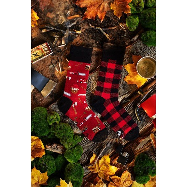 Skarpetki Many Mornings Lumberjack Life, rozm. 35-38-image-1