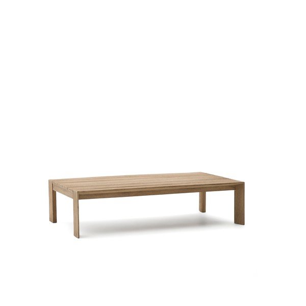 Stolik ogrodowy z litego drewna akacjowego 82,5x140 cm Ambra – Kave Home
