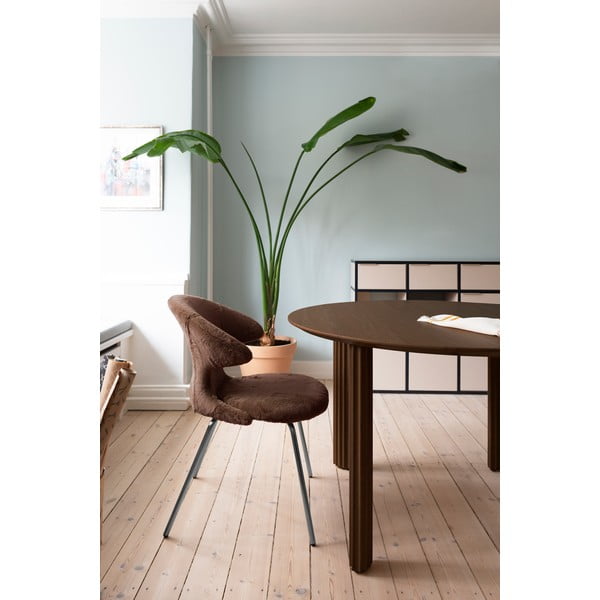 Okrągły stół z litego drewna dębowego ø 120 cm Comfort Circle – UMAGE-image-1